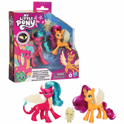 Tell Your Tale Dragon Light Reveal, 3 Glow in the Dark Dolls, 3-Inch Scale Toys for Girls and Boys Ages 4+ - Additional view 5
