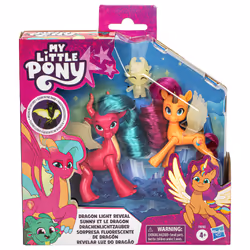 Tell Your Tale Dragon Light Reveal, 3 Glow in the Dark Dolls, 3-Inch Scale Toys for Girls and Boys Ages 4+ - Additional view 6