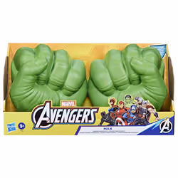 Marvel Avengers Hulk Gamma Smash Fists, Soft Foam Role Play Toy, Super Hero Toys for Kids Ages 5 and Up