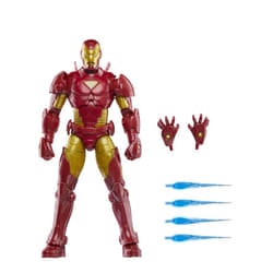 Marvel Legends Series Iron Man Model 20  Iron Man Comics Collectible 6-Inch Action Figure  Retro-Inspired Blister Card