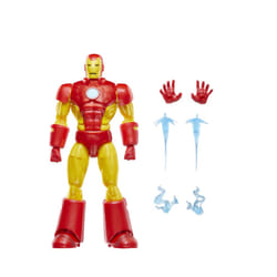 Marvel Legends Series Iron Man Model 09  Iron Man Comics Collectible 6-Inch Action Figure  Retro-Inspired Blister Card