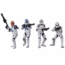 STAR WARS The Vintage Collection Phase II Clone Trooper  Ahsoka 3.75 Inch Collectible Action Figure 4-Pack