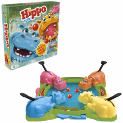 Hasbro Gaming Hungry Hungry Hippos Board game Party