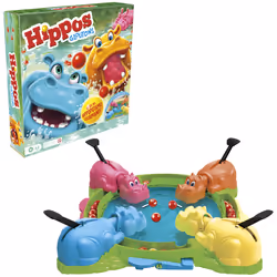 Hasbro Gaming Hungry Hungry Hippos Board game Party - Additional view 5