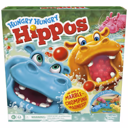 Hippo Flipp Board Game for Kindergarten from 4 Years for 2 to 4 Players