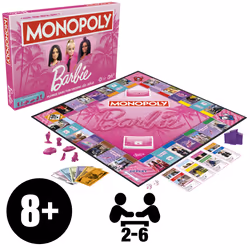 Monopoly Barbie Board game Economic simulation - Additional view 5