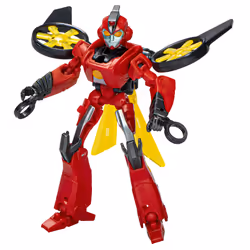 Transformers EarthSpark Twitch, 6 yr(s), Plastic, Black, Red, Yellow, 54 g
