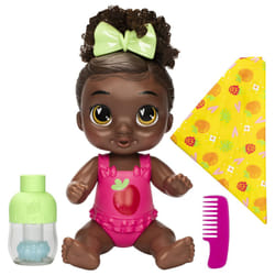 Baby Alive Shampoo Snuggle Berry Boo Black Hair 11 Inch Water Baby Doll Playset  Toys for 3 Year Old Girls & Boys & Up