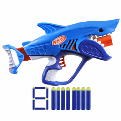 Nerf Junior Wild Sharkfire, Toy blaster, 6 yr(s), 99 yr(s)