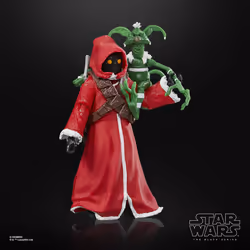 STAR WARS The Black Series Jawa & Salacious B. Crumb (Holiday Edition)  6-Inch Action Figures  Ages 4 and Up