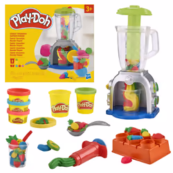 Play-Doh Kitchen Creations Swirlin' Smoothies Toy Blender Playset - Additional view 6