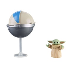Star Wars Epic Hero Series Grogu 1-Inch-Tall Action Figure & Hover Pram, Toys for 4 Year Old Boys and Girls