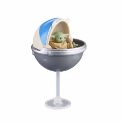 Star Wars Epic Hero Series Grogu 1-Inch-Tall Action Figure & Hover Pram, Toys for 4 Year Old Boys and Girls