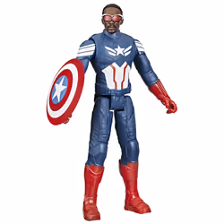 Marvel Studios Captain America Brave New World, Titan Hero Series Captain America, 4 yr(s), Multicolour