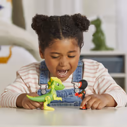 Marvel Spidey and His Amazing Friends Dino-Webs, Miles "Spin" Morales & 's Electrosaurus Action Figures, Super Hero Toys for Kids Ages 3 and Up - Additional view 7