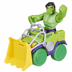 Marvel Hulk, Excavator, 3 yr(s), Green, Yellow