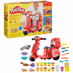Play-Doh Pizza Delivery Scooter Playset, Kids Arts and Crafts