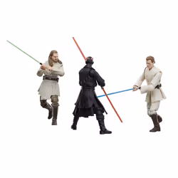 Star Wars The Black Series Qui-Gon Jinn Darth Maul OBI-Wan Kenobi The Phantom Menace 6 Inch Action Figures