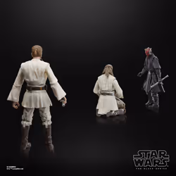 Star Wars The Black Series Qui-Gon Jinn  Darth Maul  OBI-Wan Kenobi The Phantom Menace 6 Inch Action Figures
