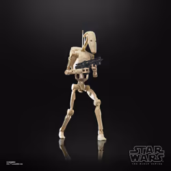 STAR WARS The Black Series Phase II Clone Trooper & Battle Droid  The Clone Wars Troop Building Collectible 6 Inch Action Figure 2-Pack