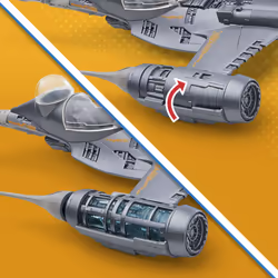 Star Wars Epic Hero Series The Mandalorian's N-1 Starfighter - Additional view 6