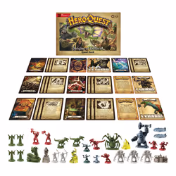 Hasbro Gaming Avalon Hill HeroQuest Jungles of Delthrak Quest Pack, Requires HeroQuest Game System to Play, Roleplaying Games ...