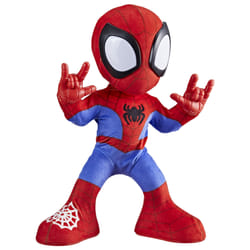 Marvel Spidey and His Amazing Friends Dance 'N Crawl Spidey, Interactive Plush Toy with Music & Sounds