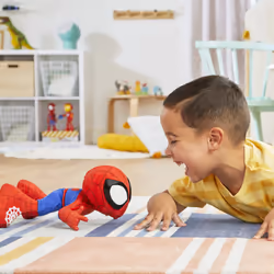 Marvel Spidey and His Amazing Friends Dance 'N Crawl Spidey, Interactive Plush Toy with Music & Sounds - Additional view 5