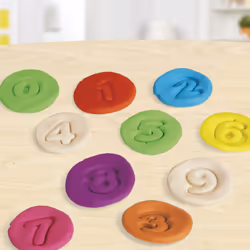 Play-Doh Numbers and Shapes Playset with 17 Tools & 20 Compound Sticks  Back to School Classroom Supplies  Kids Arts & Crafts  Preschool Toy