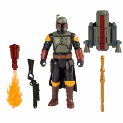 STAR WARS Epic Hero Series Boba Fett 4-Inch Deluxe Action Figure & 4 Accessories Toys for 4 Year Old Boys and Girls & Up