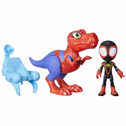 Marvel Spidey and His Amazing Friends Spidey-Rex & Miles "Spin" Morales, 3 yr(s), Multicolour