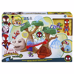 Marvel Spidey and His Amazing Friends Dino Webs Treehouse Playset - Additional view 4