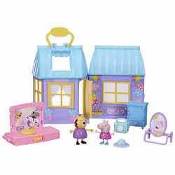 Peppa Pig Peppas Dance Party Playset with House  2 Figures  6 Accessories  Preschool Toys for Girls and Boys  Kids Gifts  Age ...