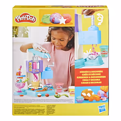 Play-Doh Rainbow Swirl Ice Cream Playset, Arts and Crafts Toys for Ages 3+ - Additional view 7