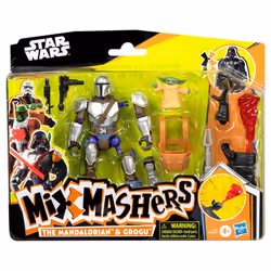 MixMashers Deluxe StarWars The Mandalorian & GROGU Figure