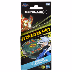 Beyblade X Dranzer Spiral 3-80T Anniversary X-Over Balance Type Right-Spinning Top and Launcher