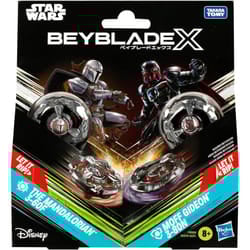 Beyblade X - The Mandalorian 3-60F (Attack) vs Moff Gideon 3-80N (Defense) Toy