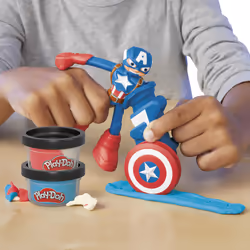 Play-Doh Marvel Captain America Stampig Shield - Additional view 8