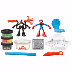 Play-Doh Marvel Spider-Man Launch & Slice Battle Playset with 2 Action Figures, Ages 4+, Action/Adventure, 4 yr(s), Multicolo ...
