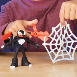 Play-Doh Marvel Spider-Man Launch & Slice Battle Playset with 2 Action Figures, Ages 4+ - Additional view 6