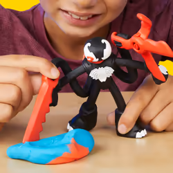 Play-Doh Marvel Spider-Man Launch & Slice Battle Playset with 2 Action Figures, Ages 4+ - Additional view 7