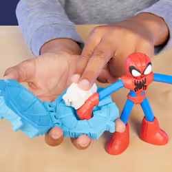 Play-Doh Marvel Spider-Man Launch & Slice Battle Playset with 2 Action Figures, Ages 4+ - Additional view 8