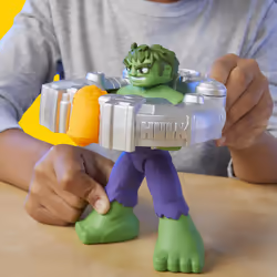 Play-Doh Marvel Hulk Smash & Squish Playset with Hulk Action Figure, Ages 4+ - Additional view 8