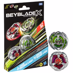 Beyblade X Chain Incendio 5-60HT & Arrow Wizard 4-60N, Battling spinning top, 8 yr(s)
