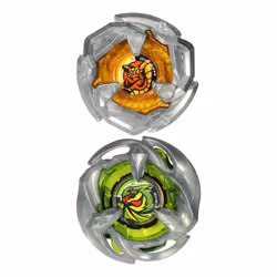 Beyblade X - Gale Wyvern 5-80GB (Stamina) & Tail Viper 3-80HN (Defense) Kids Toy
