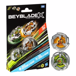 Beyblade X - Gale Wyvern 5-80GB (Stamina) & Tail Viper 3-80HN (Defense) Kids Toy