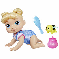 Baby Alive Crawl 'n Play Harper Hugs Blonde Hair Electronic Baby Doll
