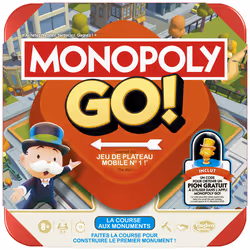 Monopoly GO!, Board game, Economic simulation, 8 yr(s), 15 min, Family game