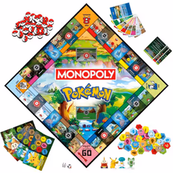 Monopoly - Pokemon Edition Board Game