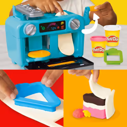Play-Doh Super Slice Cake Play Kitchen Set Modeling clay playset 624 g Multicolour - Additional view 2
